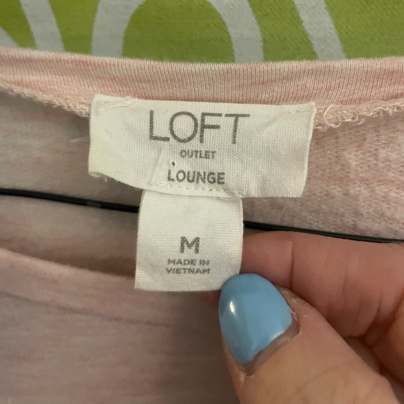 Womens blouse light pink, size medium from the Loft - Picture 2 of 2